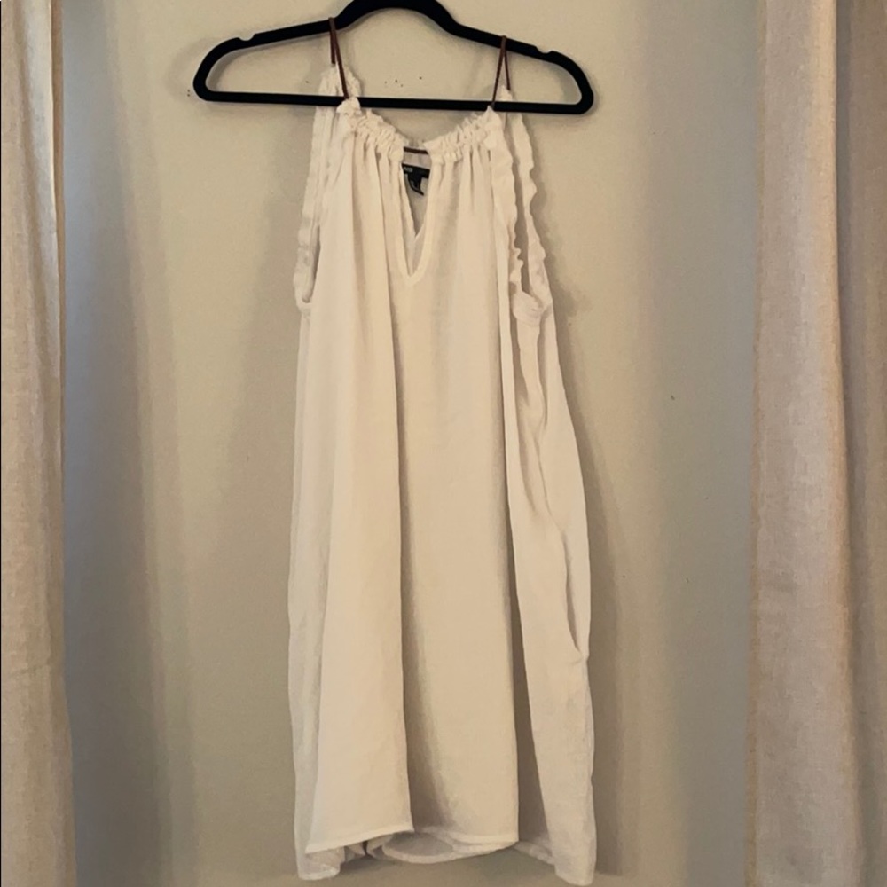 SOLD - Mango White Dress
